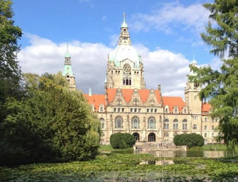 Neues Rathaus in Hannover-Mitte