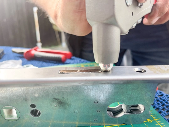 Reparatur einer Mehrfachverriegelung
